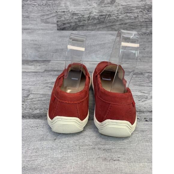 Marc Joseph Boys Red Suede Loafers Size 2.5 Casual Shoes - Picture 3 of 8